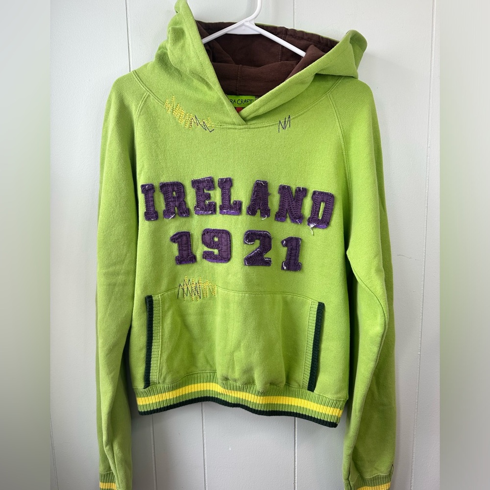 Cara Craft Brown and Green Hoodie